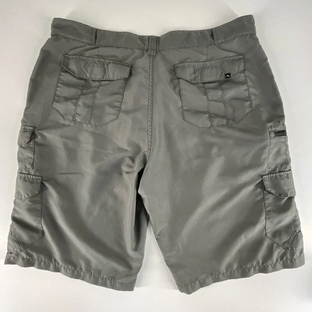 Denali Sea Fog Gray Cargo Shorts Men’s Size‎ 38 Utility Outdoor Casual
